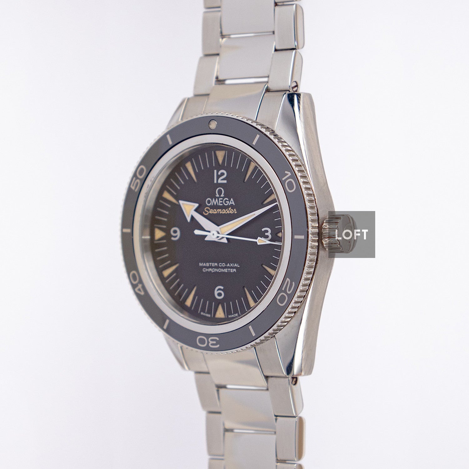 Omega Seamaster 300 Master Co-Axial Black Dial 41mm