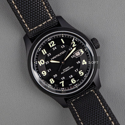 Hamilton Khaki Field Titanium Automatic Black 42mm