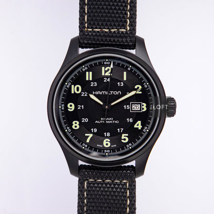 Hamilton Khaki Field Titanium Automatic Black 42mm