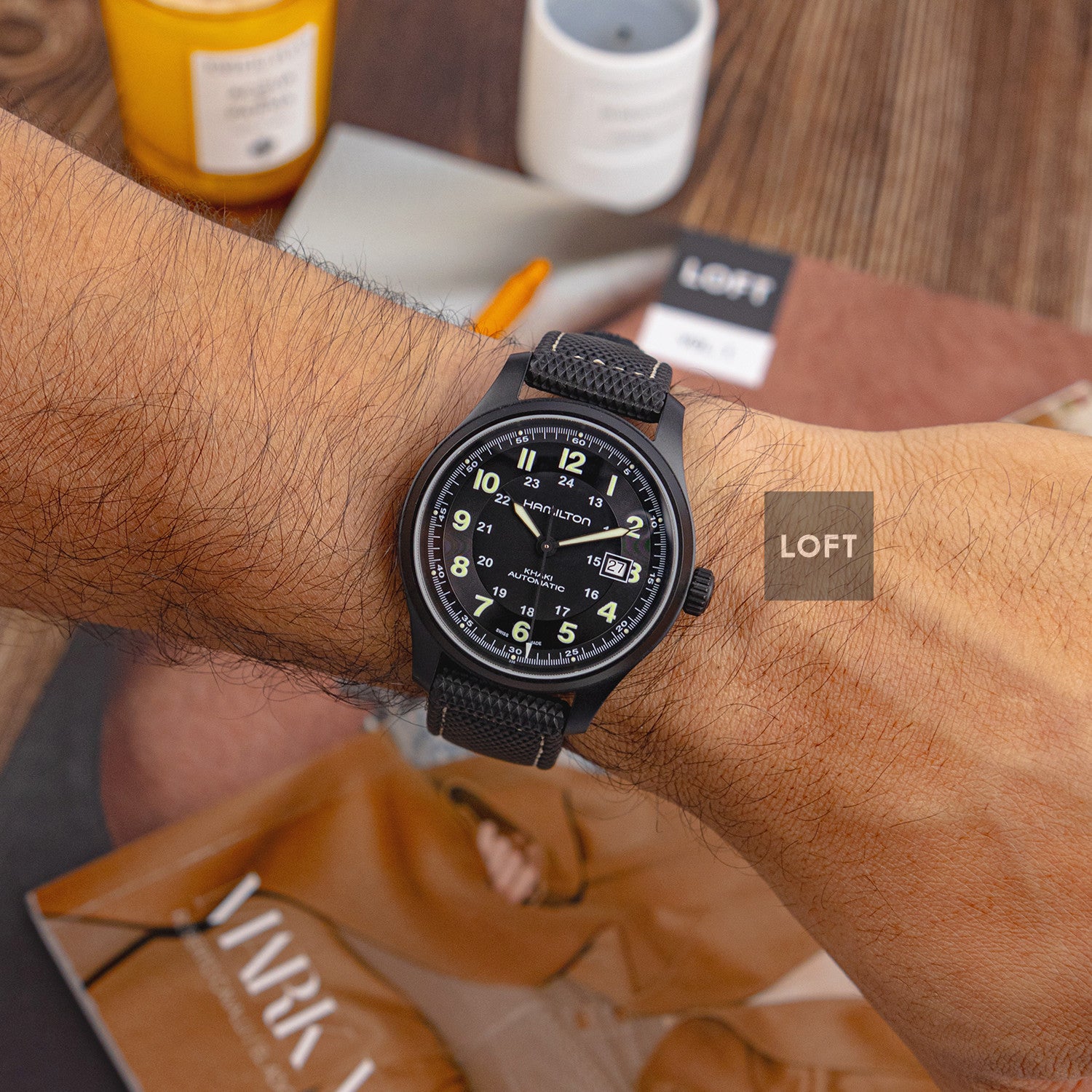 Hamilton Khaki Field Titanium Automatic Black 42mm