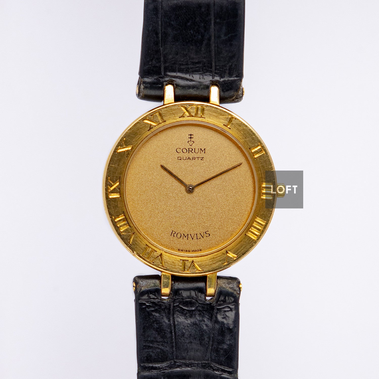 Corum Romvlvs 50.102.56 Quartz Yellow Gold 32.5mm