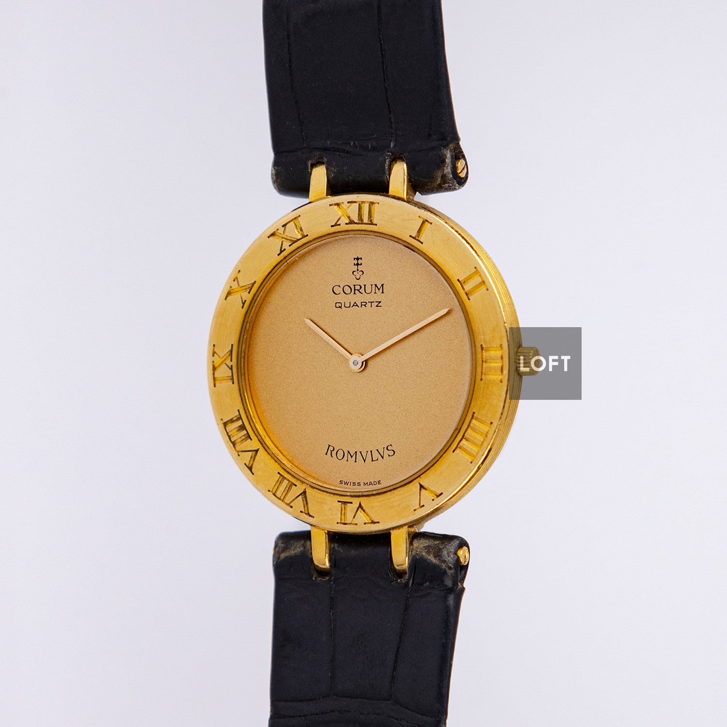 Corum Romvlvs 50.102.56 Quartz Yellow Gold 32.5mm
