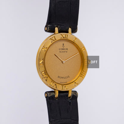 Corum Romvlvs 50.102.56 Quartz Yellow Gold 32.5mm