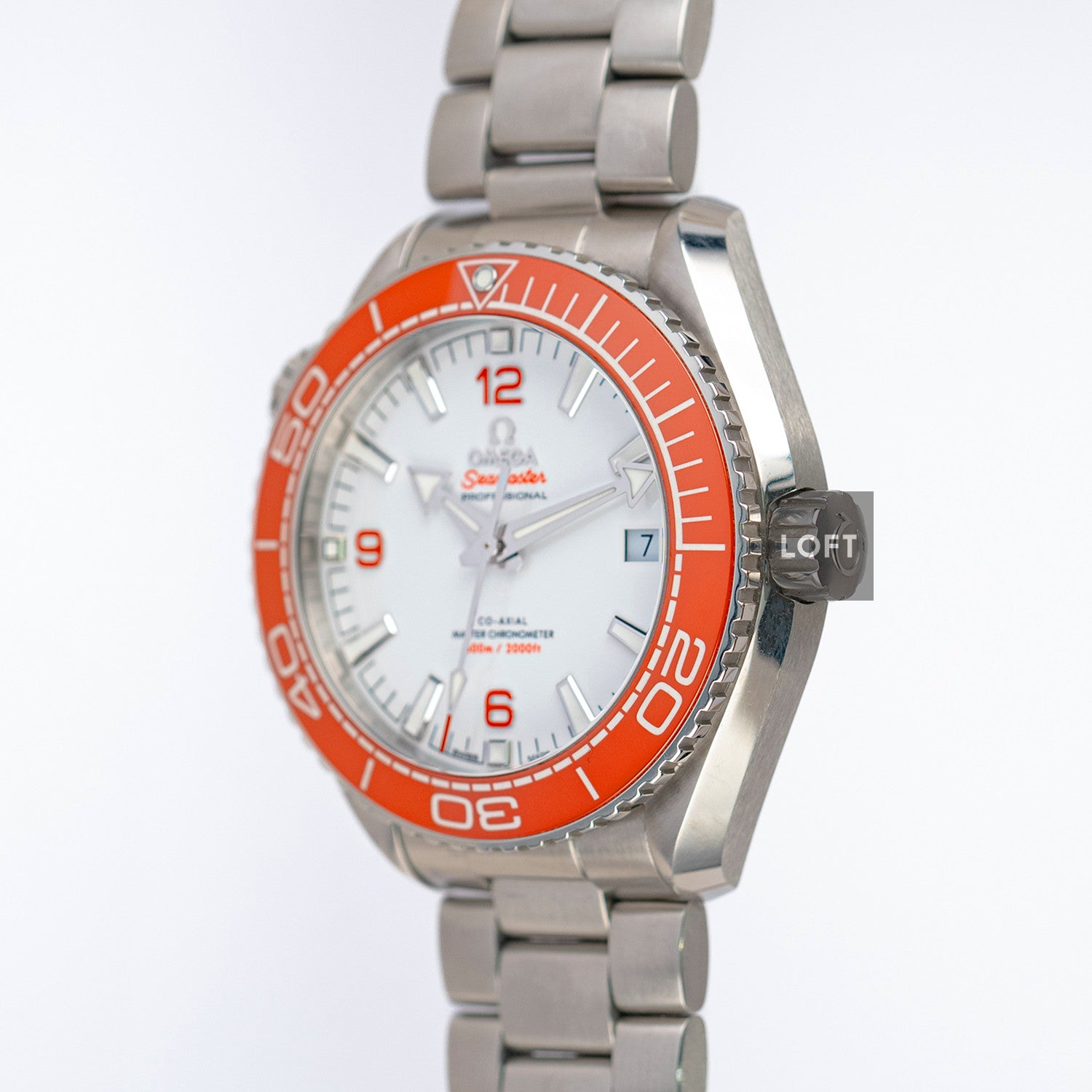 Omega Seamaster Planet Ocean 600M White Dial 43.5mm
