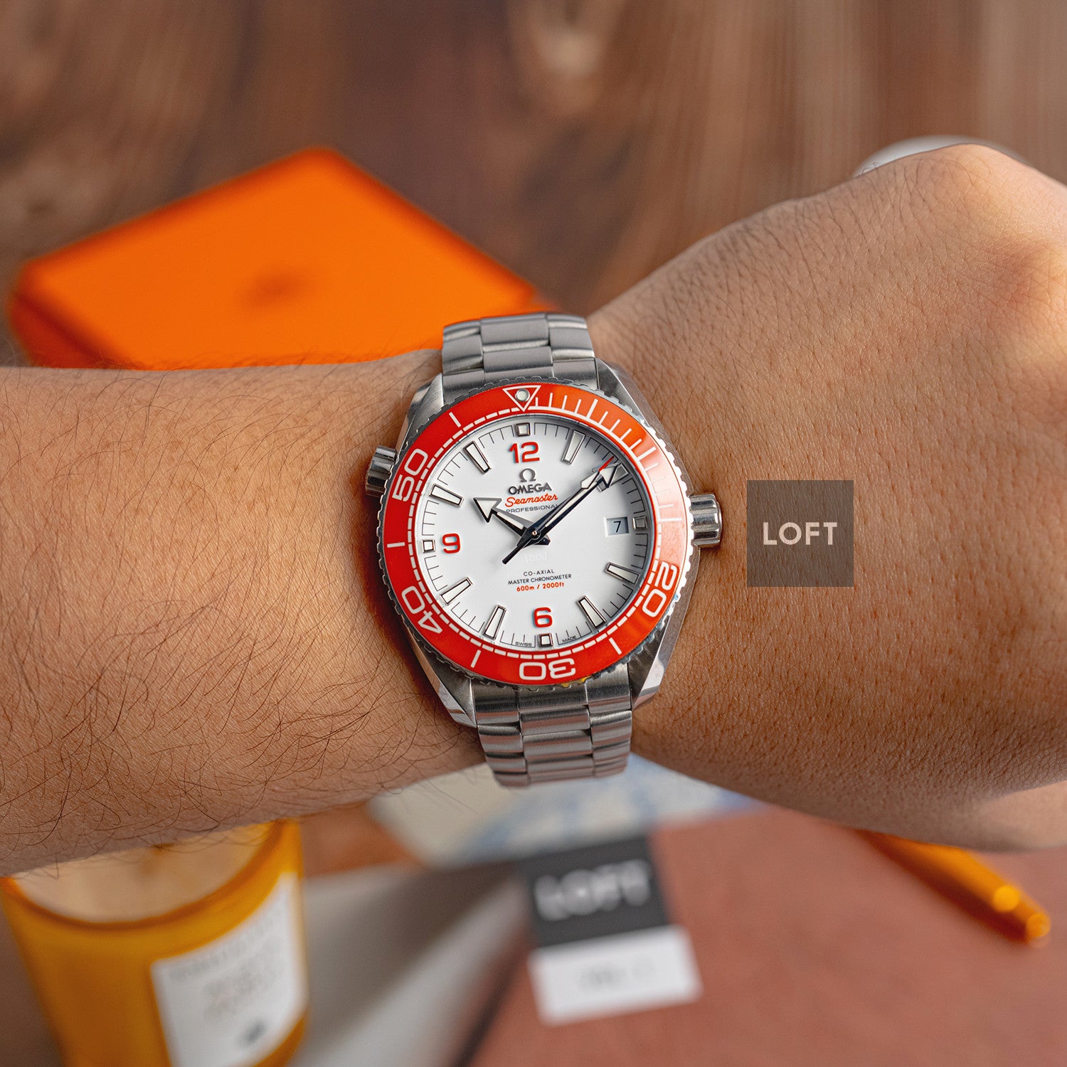 Omega Seamaster Planet Ocean 600M White Dial 43.5mm