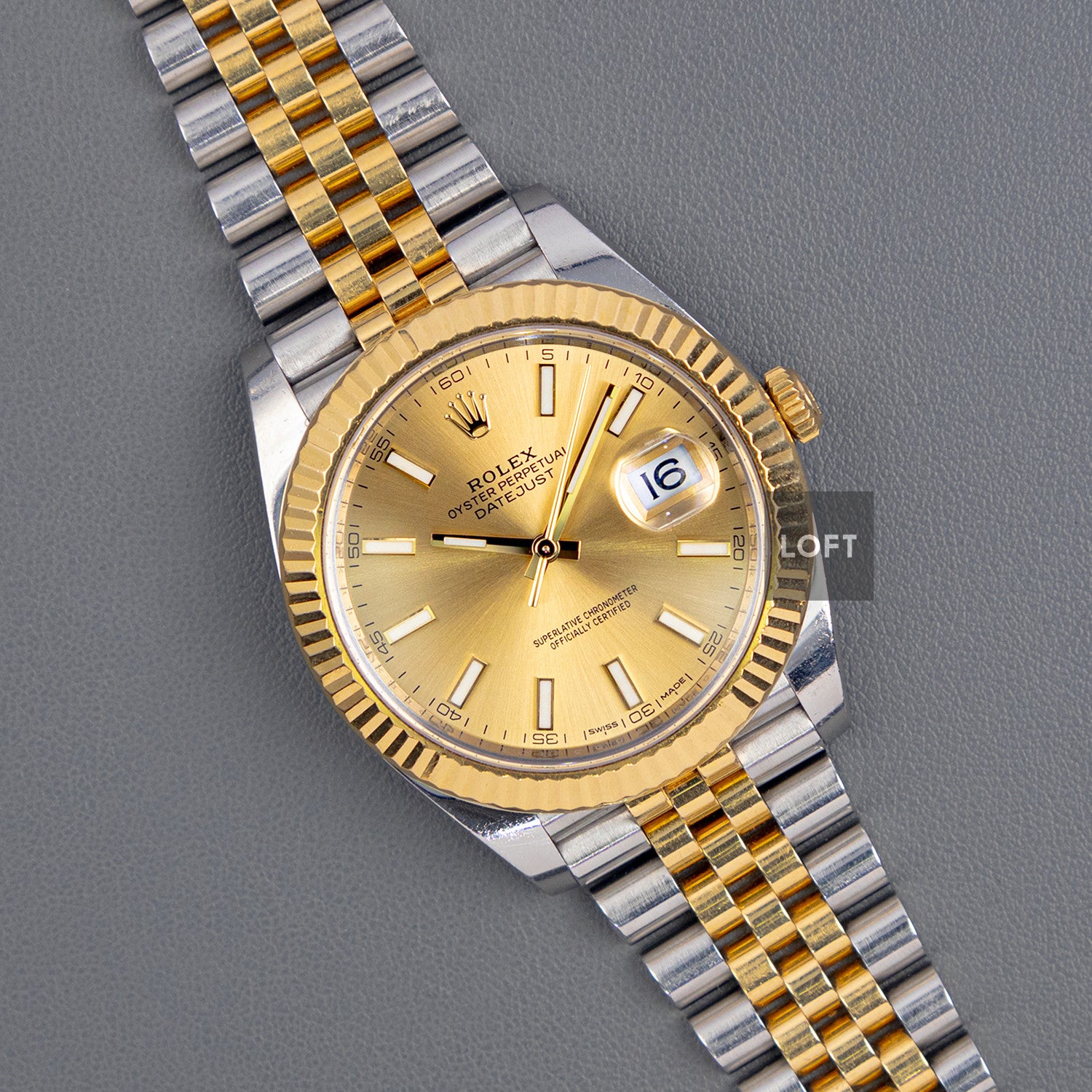 Rolex Datejust 41 Ref. 126333 Two-Tone Jubilee 41mm