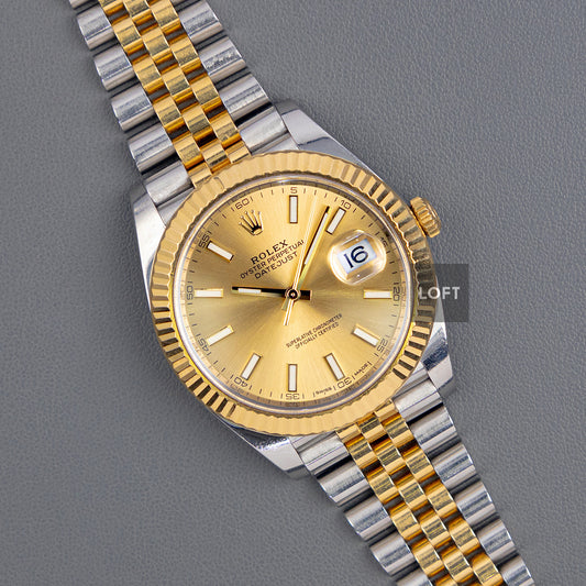 Rolex Datejust 41 Ref. 126333 Two-Tone Jubilee 41mm