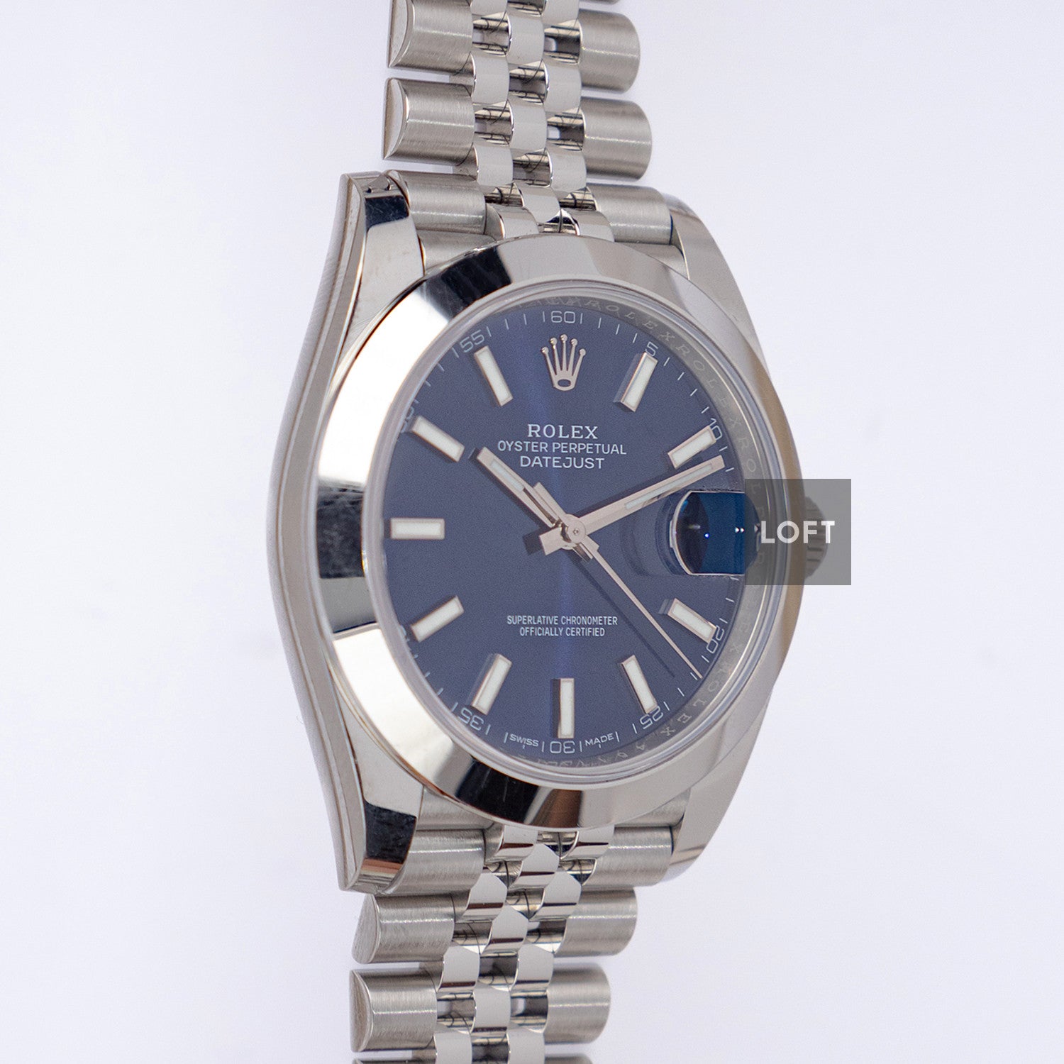 Rolex Datejust 41 Ref. 126300 Blue Dial Jubilee 41mm
