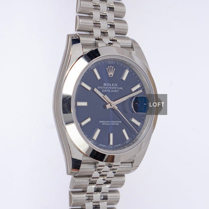 Rolex Datejust 41 Ref. 126300 Blue Dial Jubilee 41mm