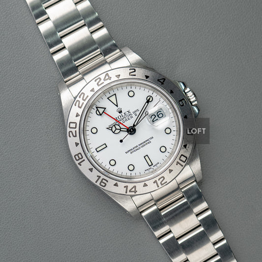 Rolex Explorer II Ref. 16570 GMT Polar Dial 40mm