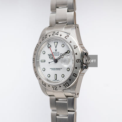 Rolex Explorer II Ref. 16570 GMT Polar Dial 40mm