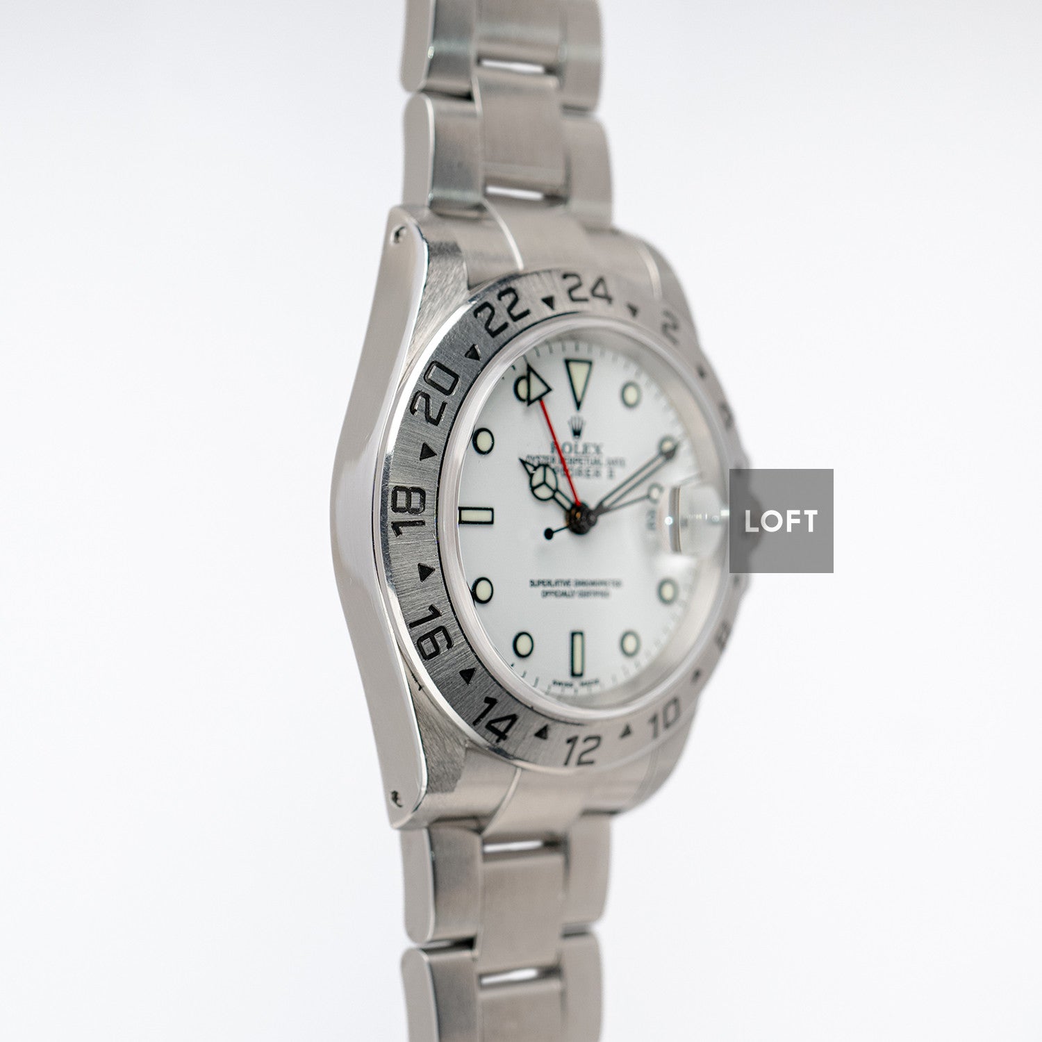 Rolex Explorer II Ref. 16570 GMT Polar Dial 40mm