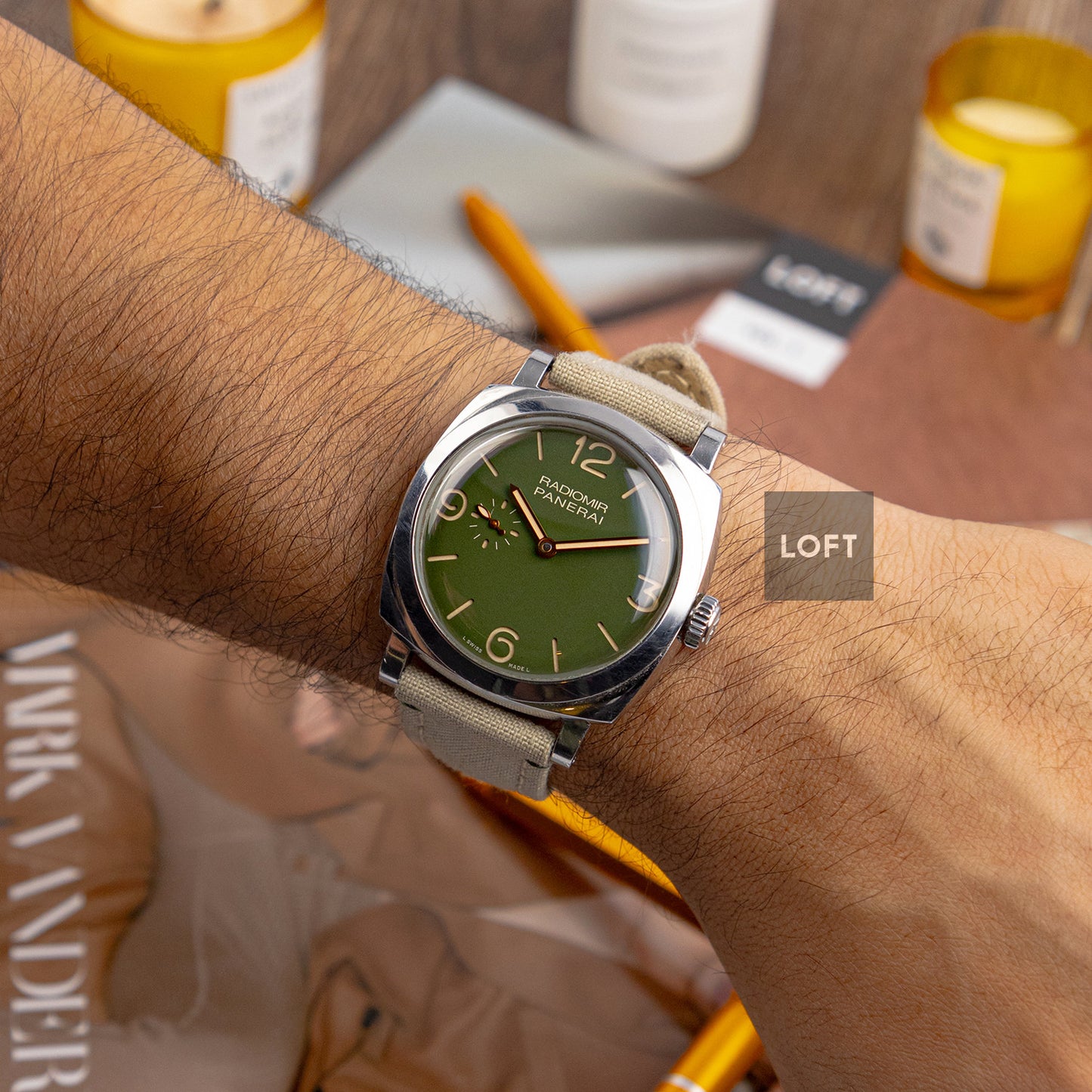 Panerai Radiomir 1940 3 Days Automatic Green Dial 45mm
