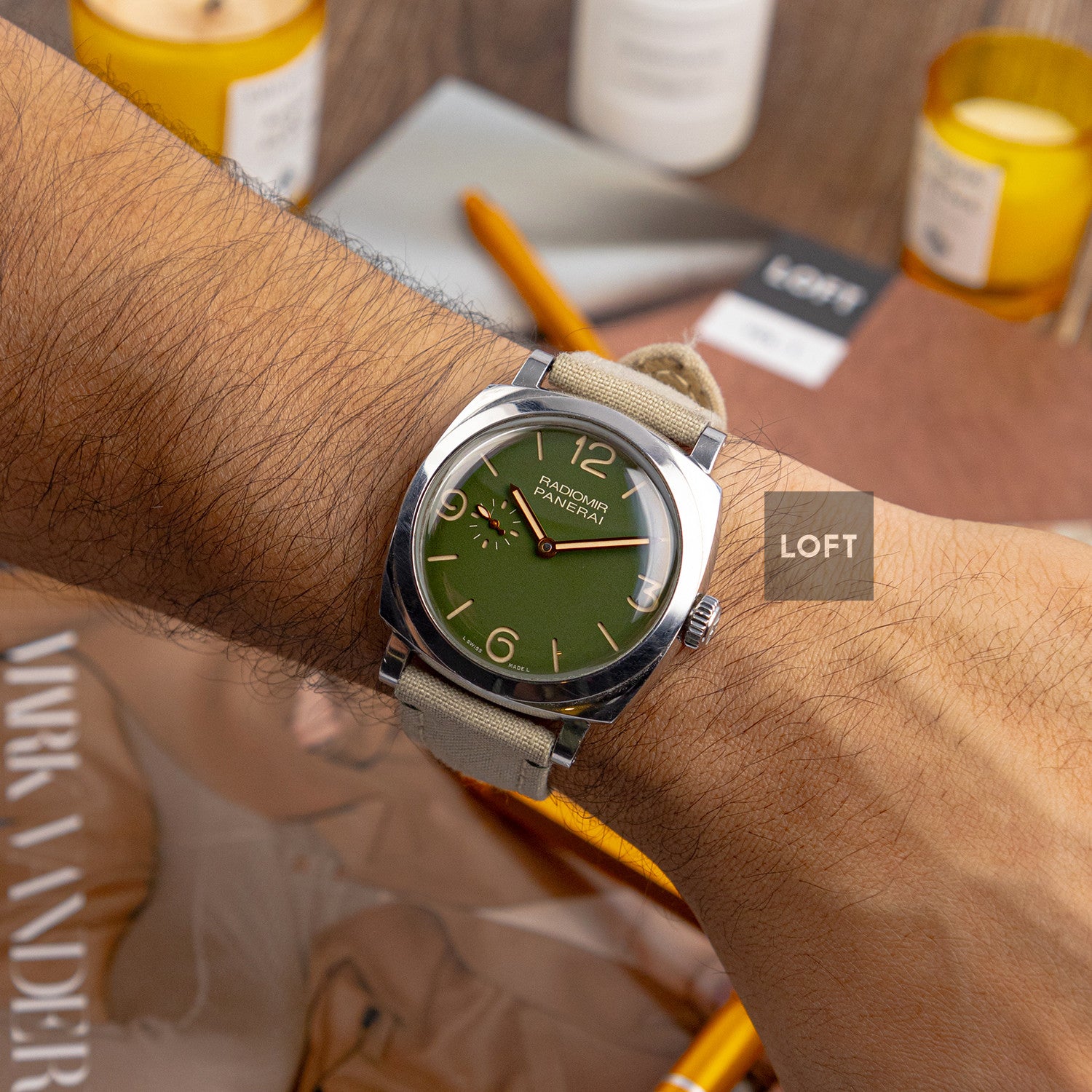 Panerai Radiomir 1940 3 Days Automatic Green Dial 45mm