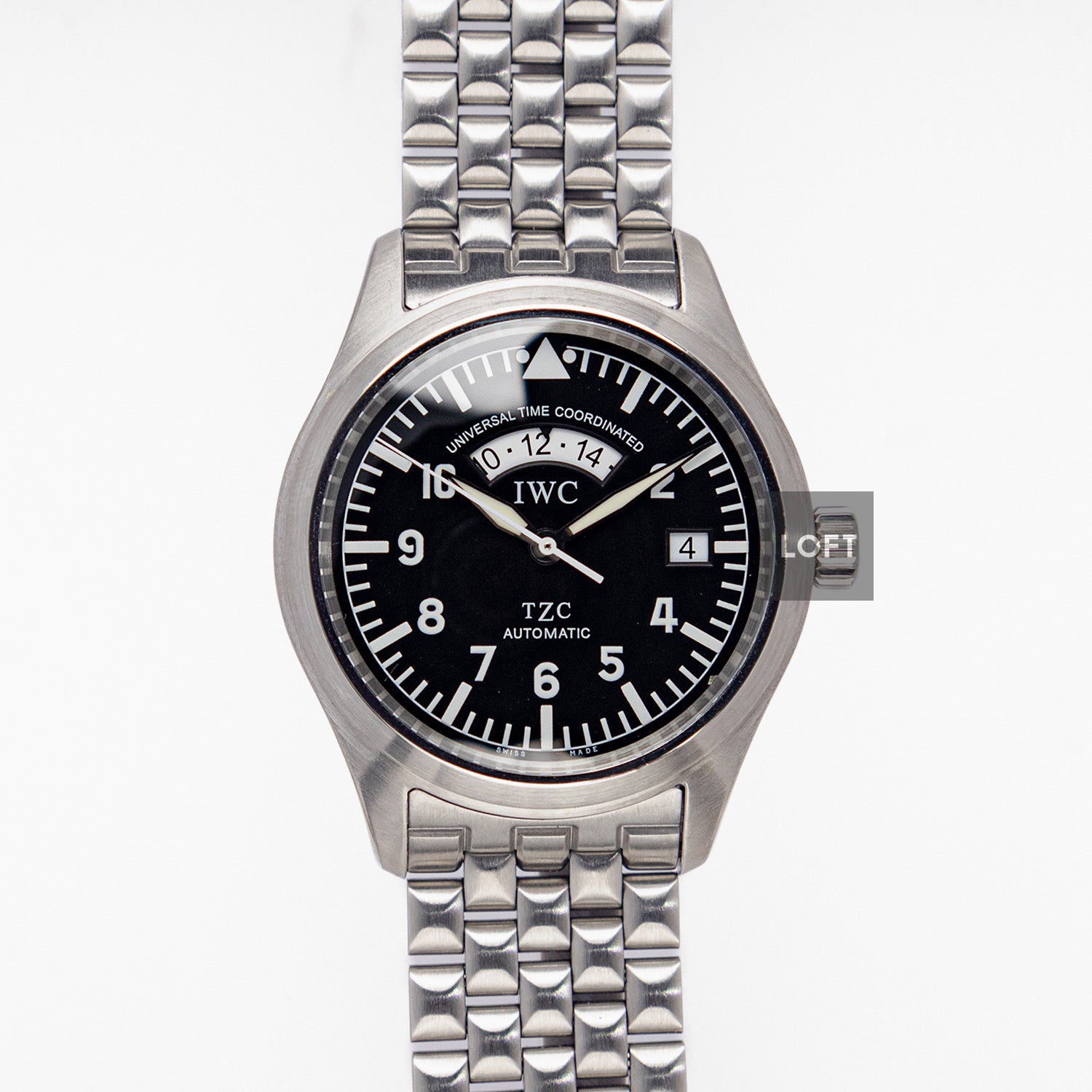 IWC Pilot's Watch Spitfire UTC Black Dial 39mm
