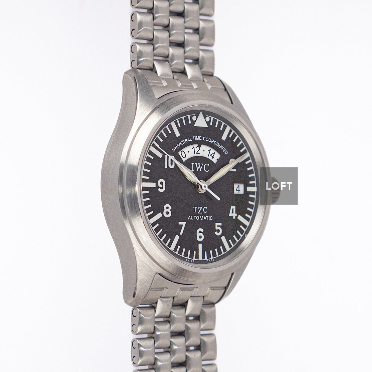 IWC Pilot's Watch Spitfire UTC Black Dial 39mm