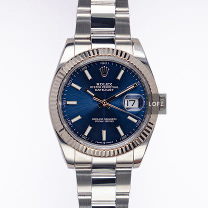 Rolex Datejust 41 Ref. 126334 Blue Dial 41mm
