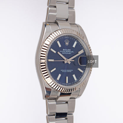 Rolex Datejust 41 Ref. 126334 Blue Dial 41mm