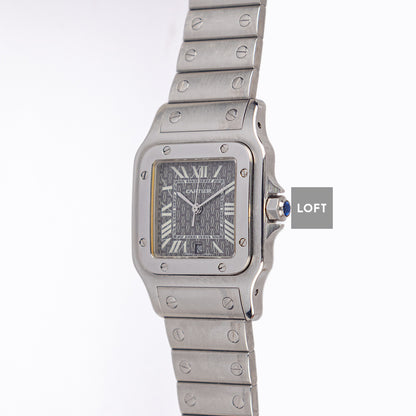 Cartier Santos Galbée Quartz Date Logo Dial 29mm