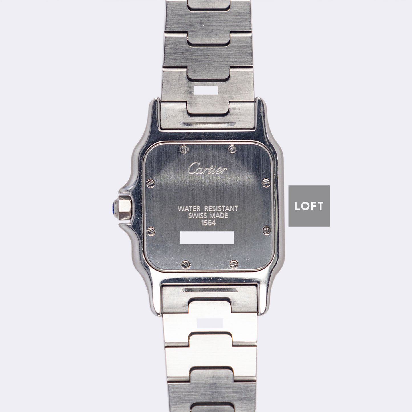 Cartier Santos Galbée Quartz Date Logo Dial 29mm