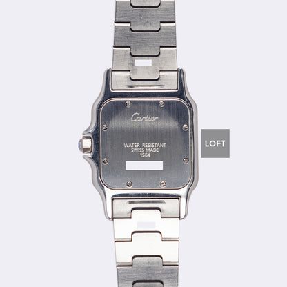 Cartier Santos Galbée Quartz Date Logo Dial 29mm