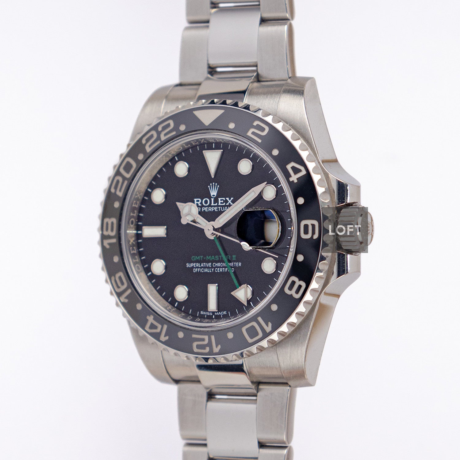 Rolex GMT-Master II 116710LN Black 40mm