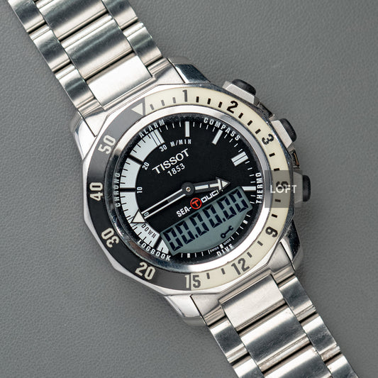 Tissot Sea-Touch Meters Black Ana-Digi 44.4mm