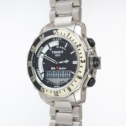 Tissot Sea-Touch Meters Black Ana-Digi 44.4mm