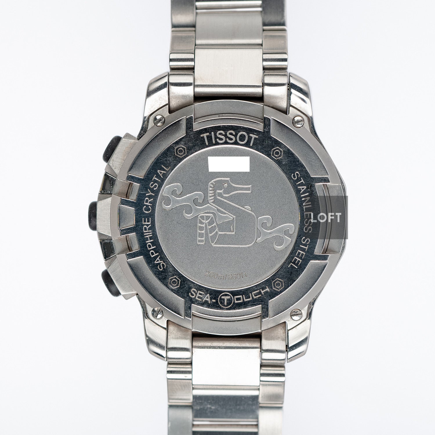 Tissot Sea-Touch Meters Black Ana-Digi 44.4mm