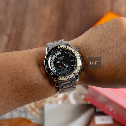 Tissot Sea-Touch Meters Black Ana-Digi 44.4mm