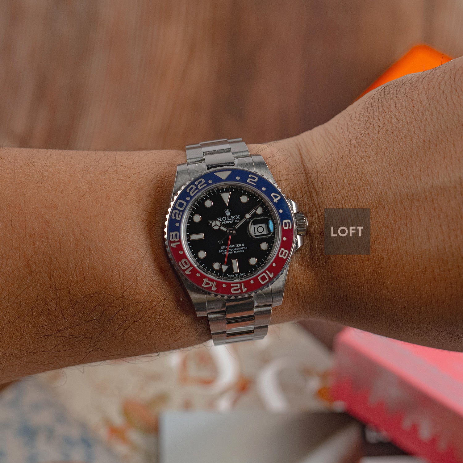 Rolex GMT-Master II Pepsi Ceramic Oyster 40mm