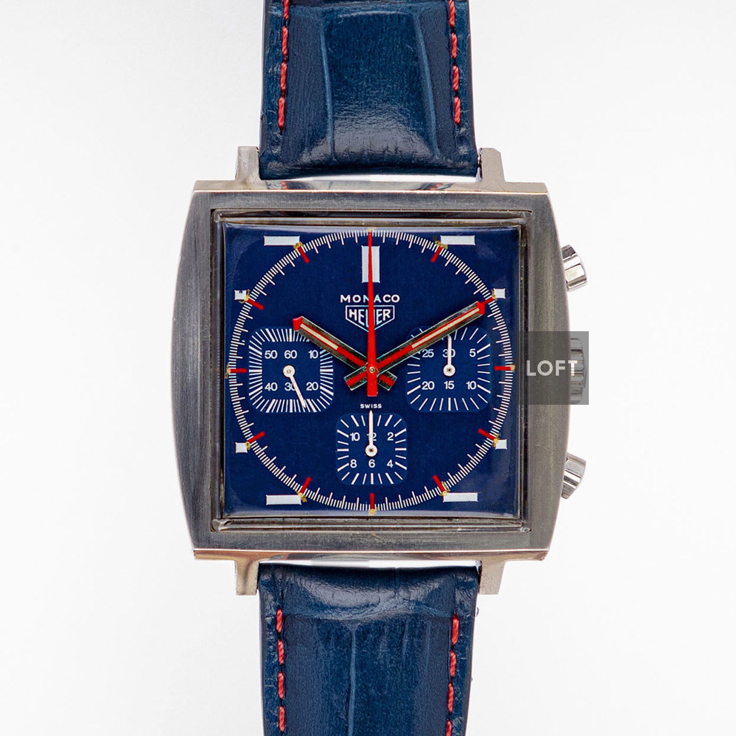 Heuer Monaco 73633 Chronograph Vintage 38mm
