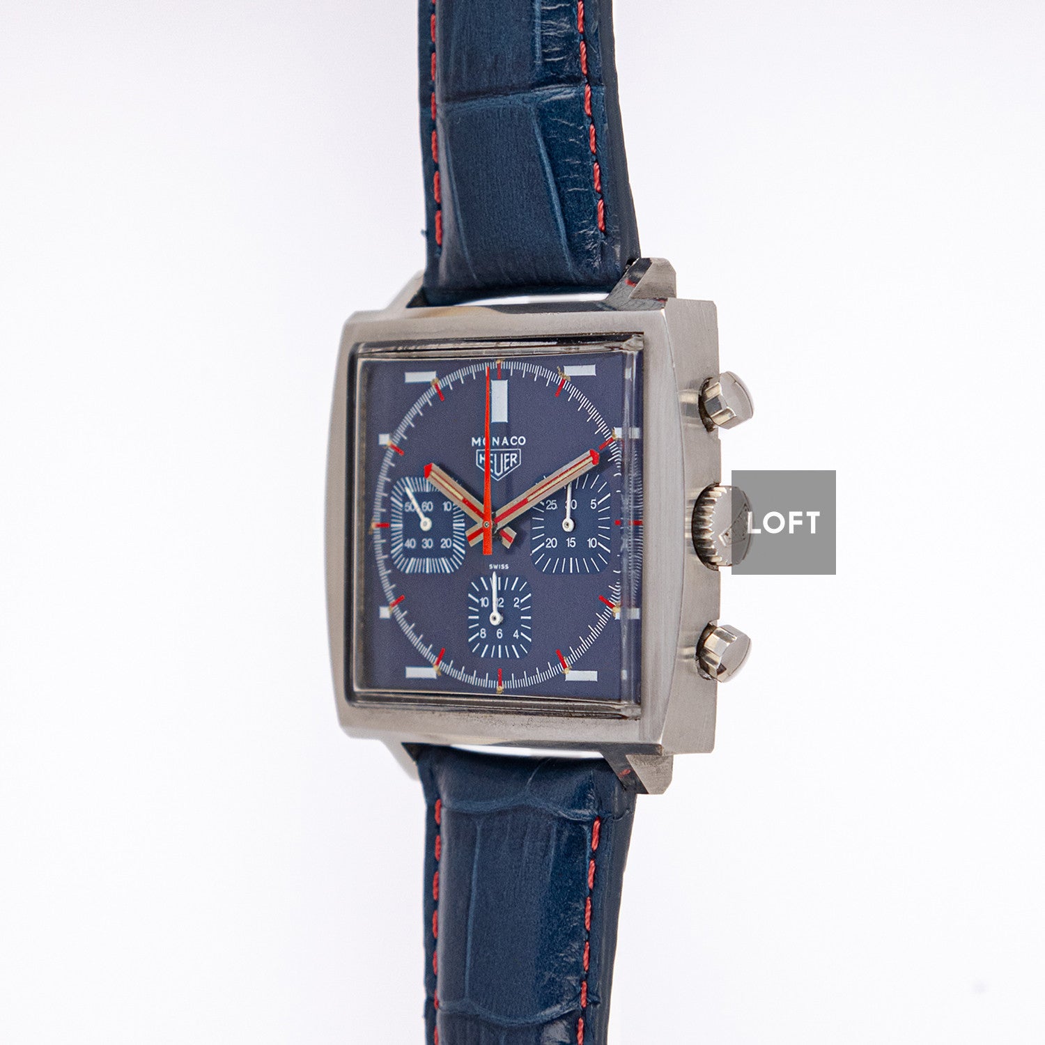 Heuer Monaco 73633 Chronograph Vintage 38mm