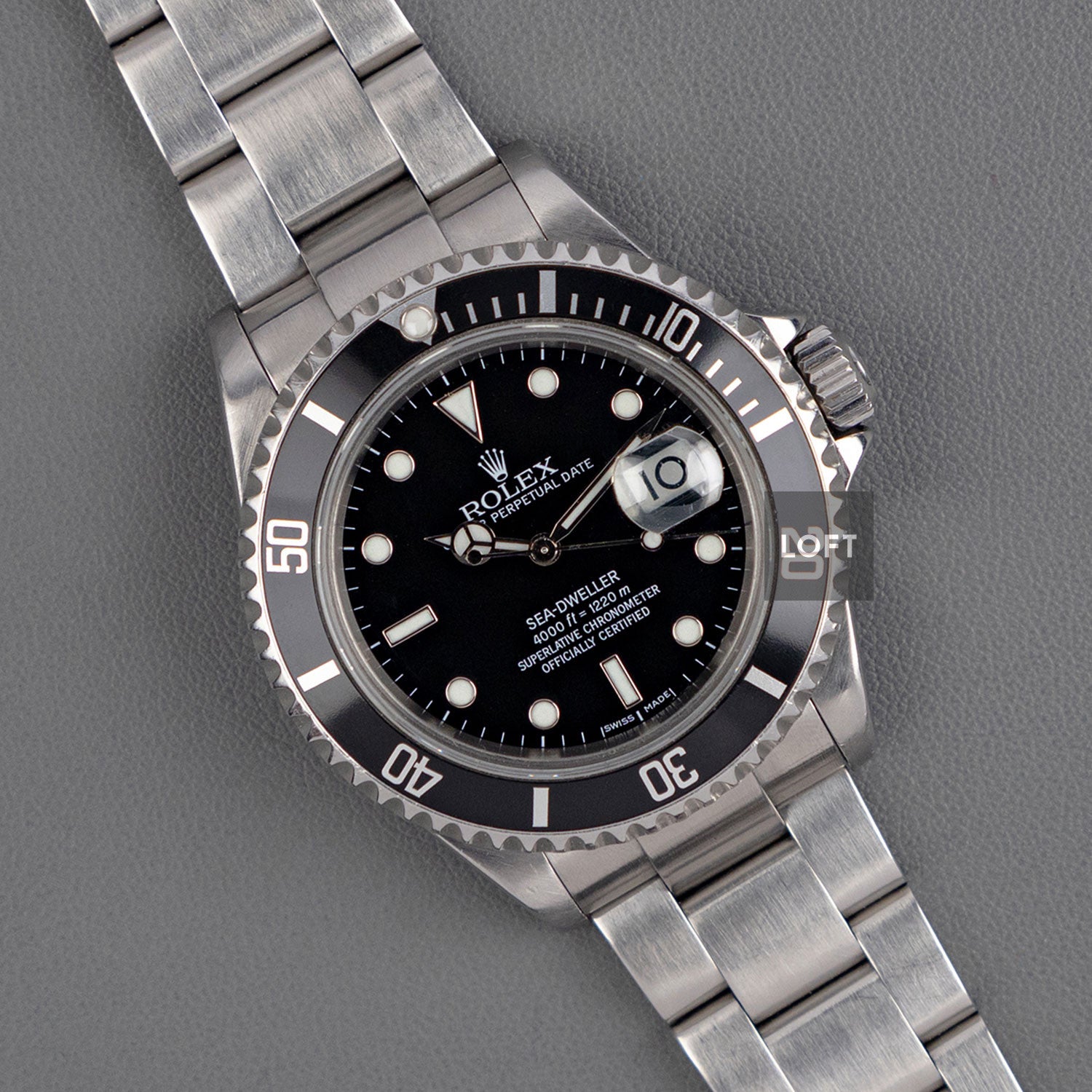 Rolex Sea-Dweller Ref. 16600 SuperLuminova 40mm