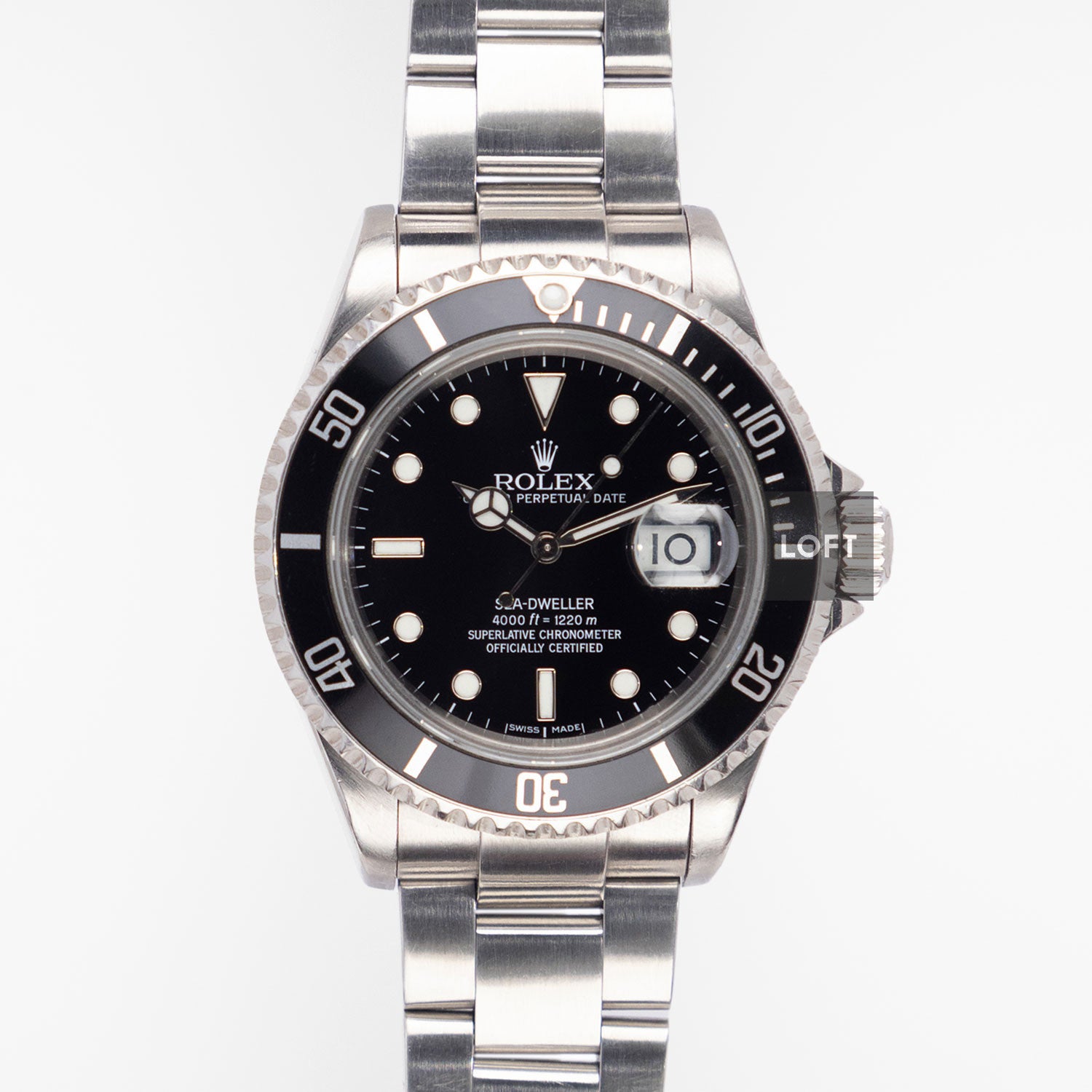 Rolex Sea-Dweller Ref. 16600 SuperLuminova 40mm