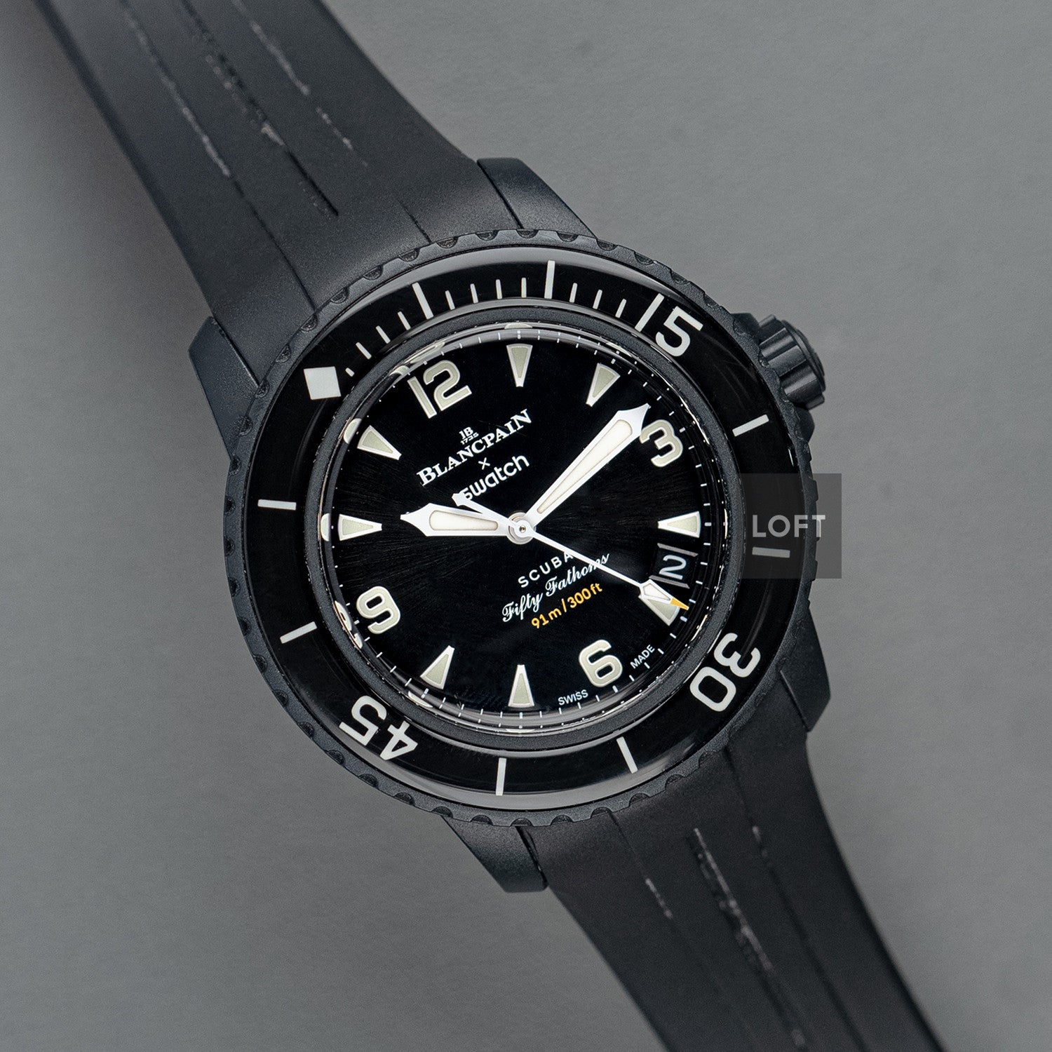 Swatch Bioceramic Scuba Fifty Fathoms Ocean of Storms 42.3mm