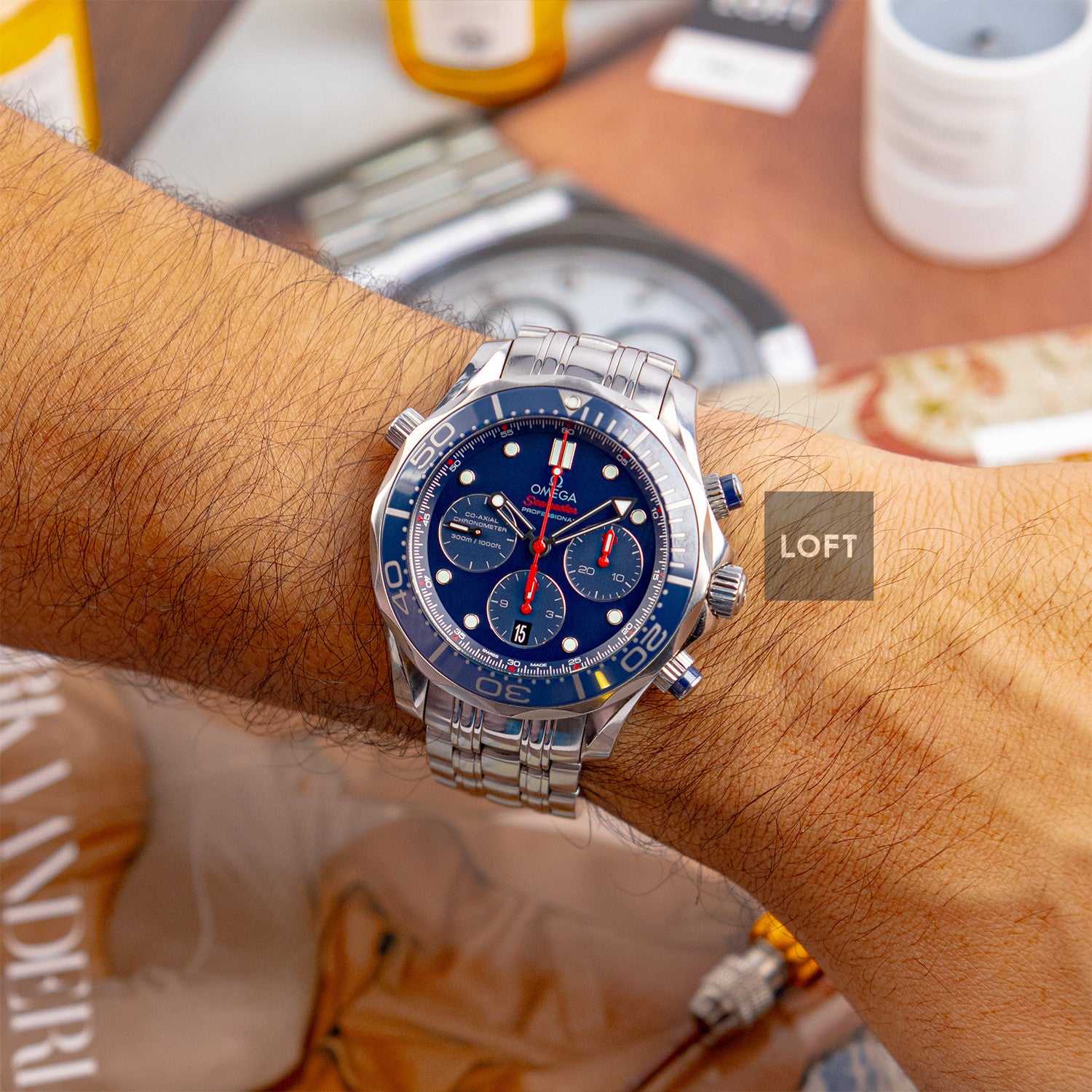 Omega Seamaster Diver 300M Chronograph 44mm