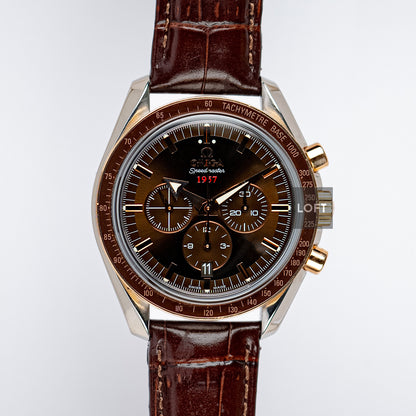 Omega Speedmaster Broad Arrow Steel/Red Gold 42mm