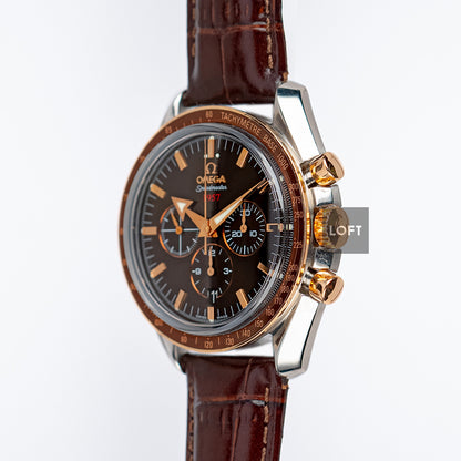 Omega Speedmaster Broad Arrow Steel/Red Gold 42mm