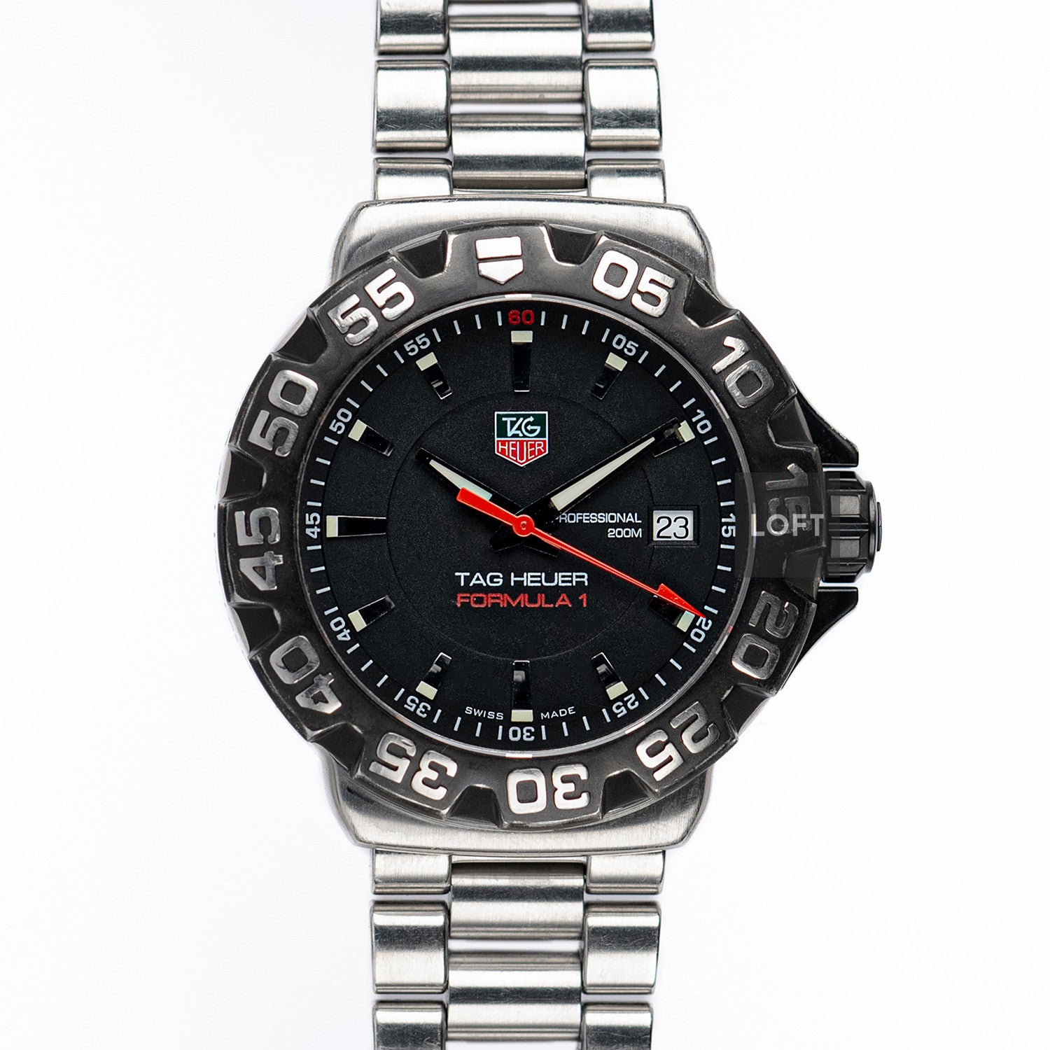 TAG Heuer Formula 1 Quartz Date Black Dial 41mm