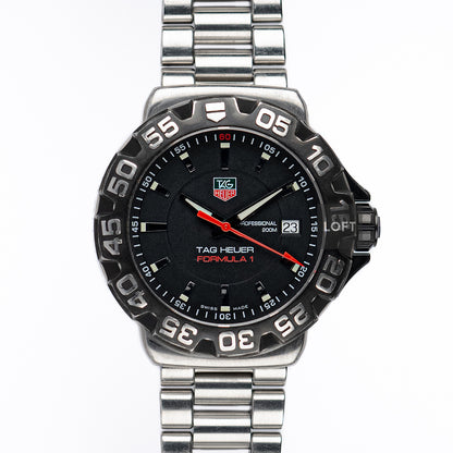 TAG Heuer Formula 1 Quartz Date Black Dial 41mm