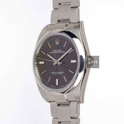 Rolex Oyster Perpetual 114300 Dark Rhodium 39mm