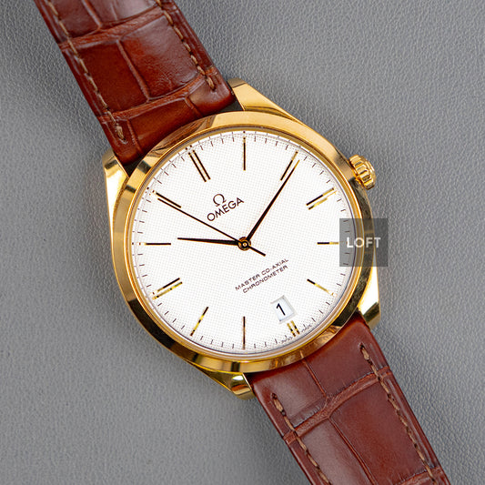Omega De Ville Trésor Hand Wound Yellow Gold 40mm