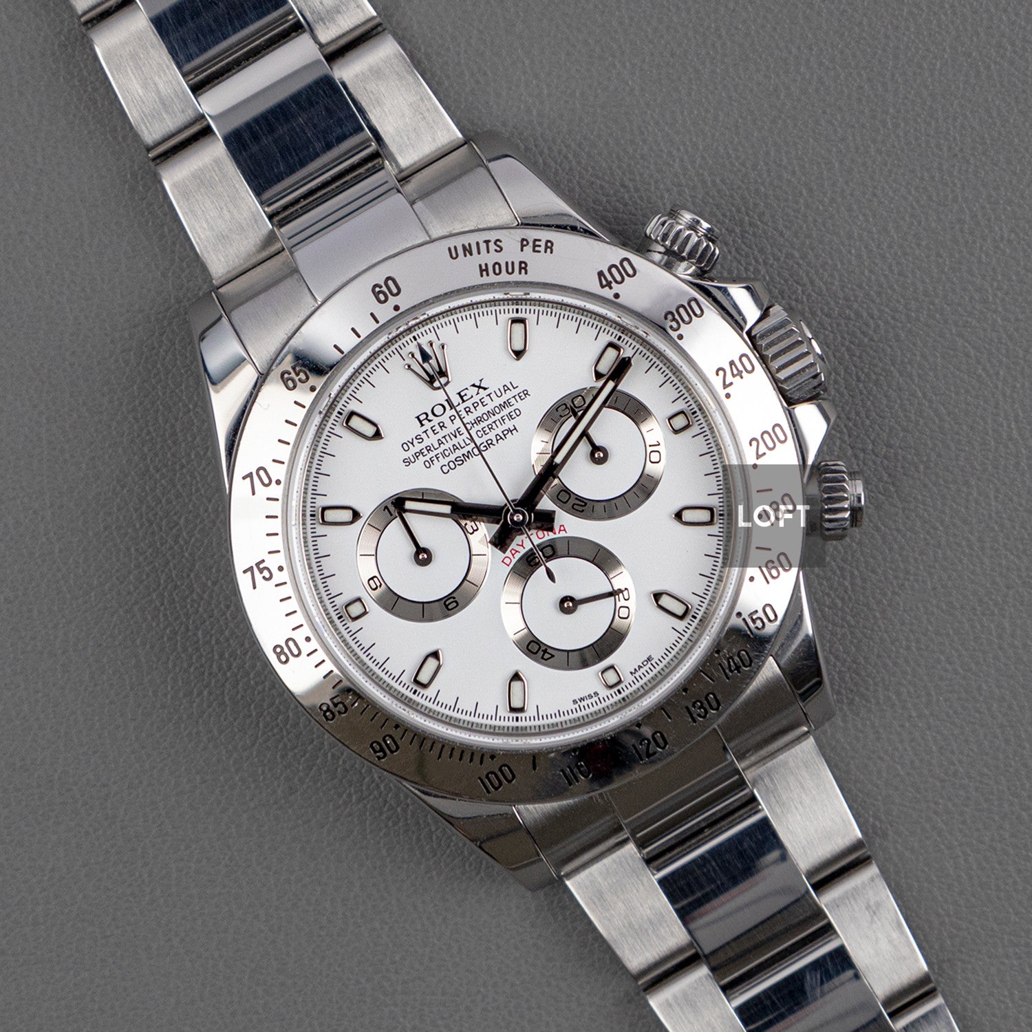 Rolex Cosmograph Daytona 116520 White Dial 40mm