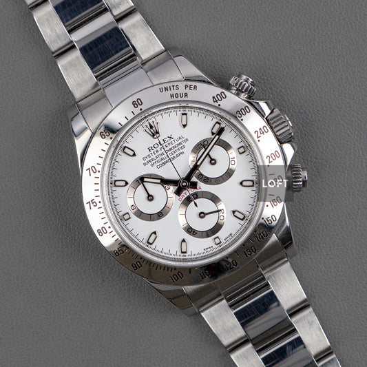 Rolex Cosmograph Daytona 116520 White Dial 40mm