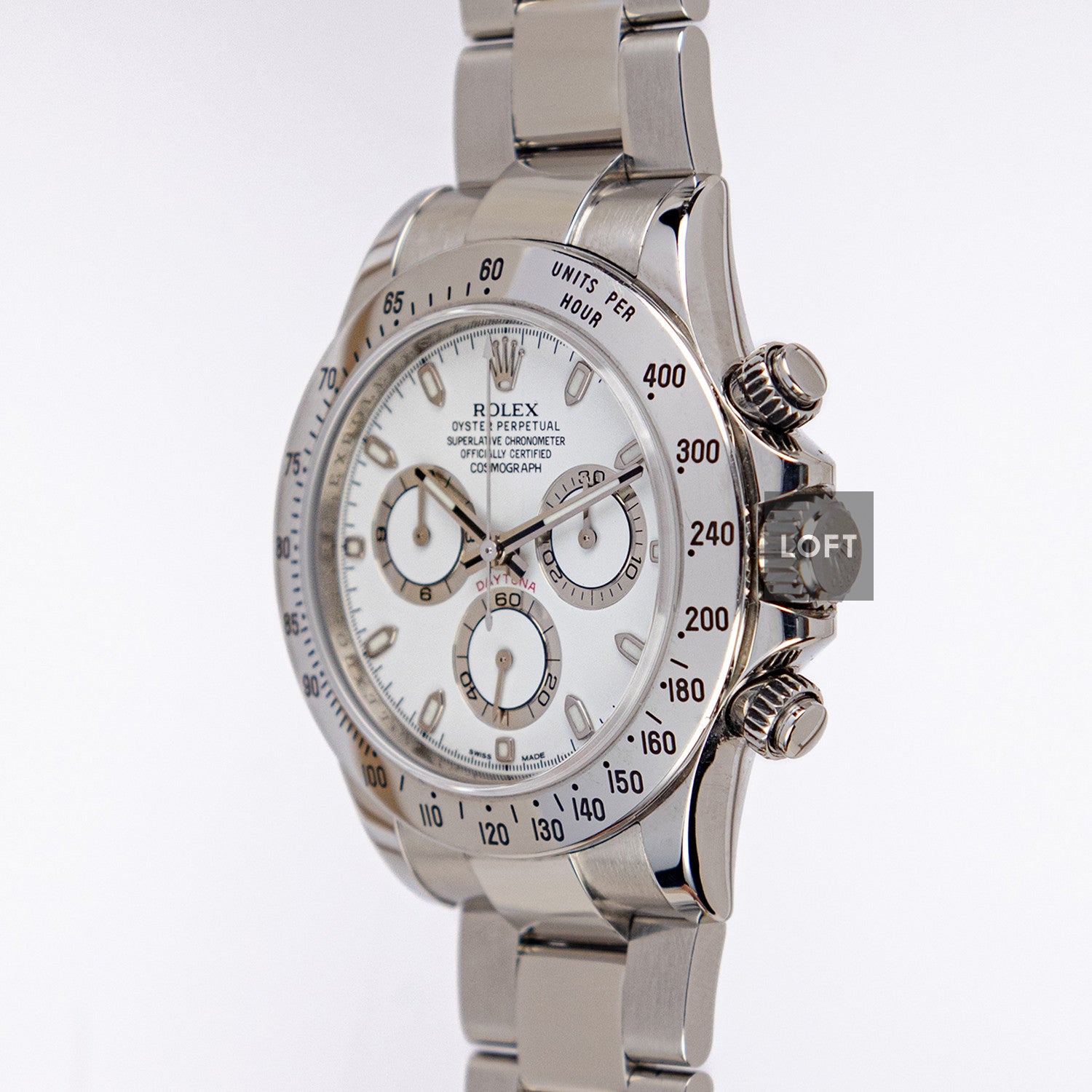 Rolex Cosmograph Daytona 116520 White Dial 40mm