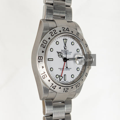 Rolex Explorer ll 16570 "Polar" Super-LumiNova 40mm