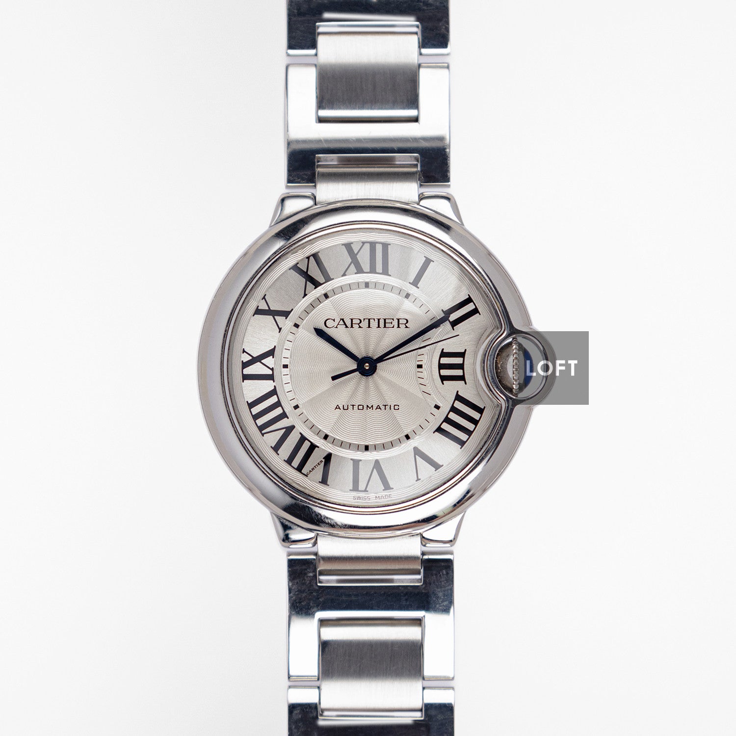 Cartier Ballon Bleu 3284 Automatic White Dial 36mm