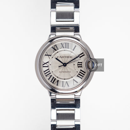 Cartier Ballon Bleu 3284 Automatic White Dial 36mm