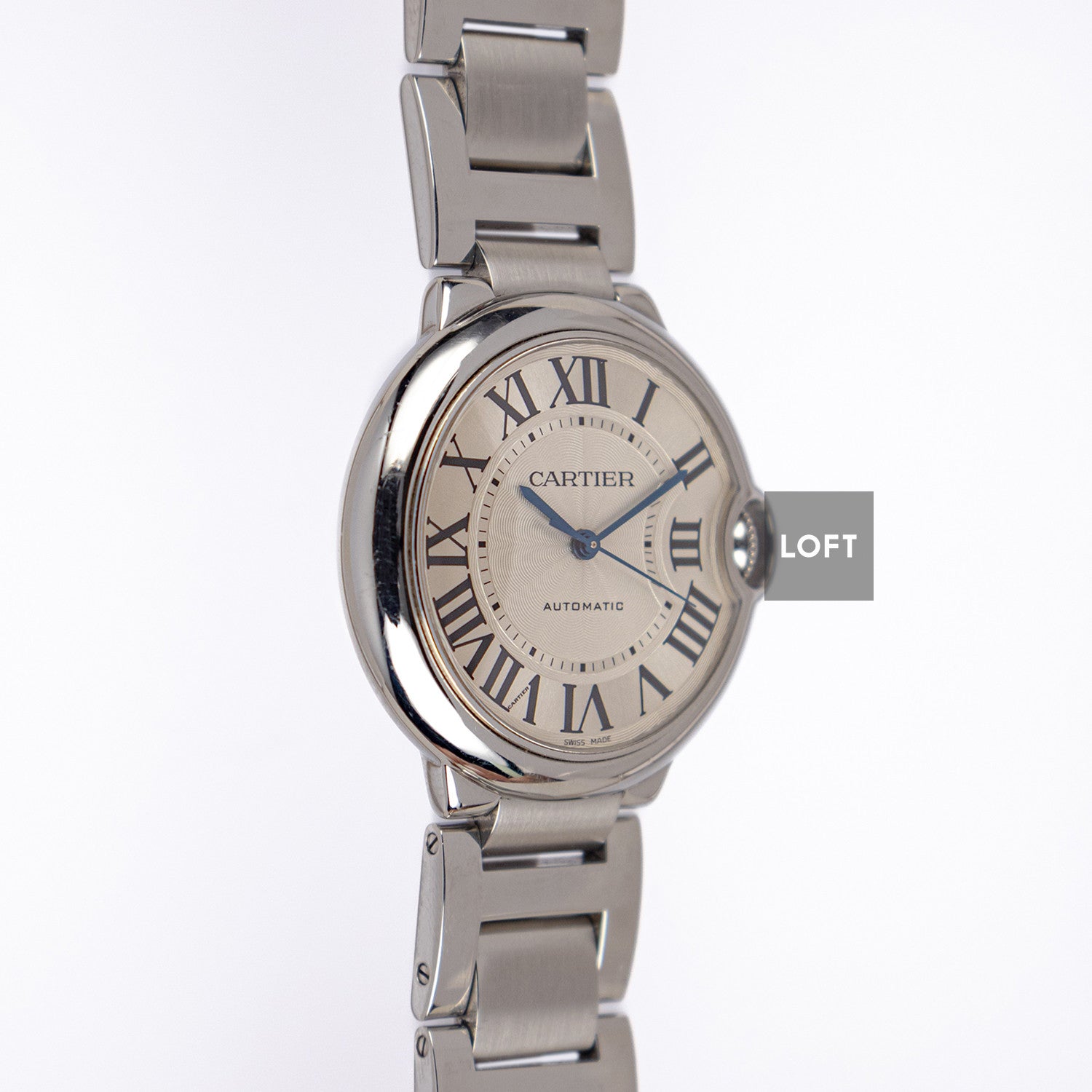 Cartier Ballon Bleu 3284 Automatic White Dial 36mm
